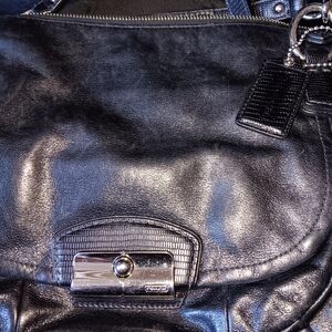 Coach leather bag